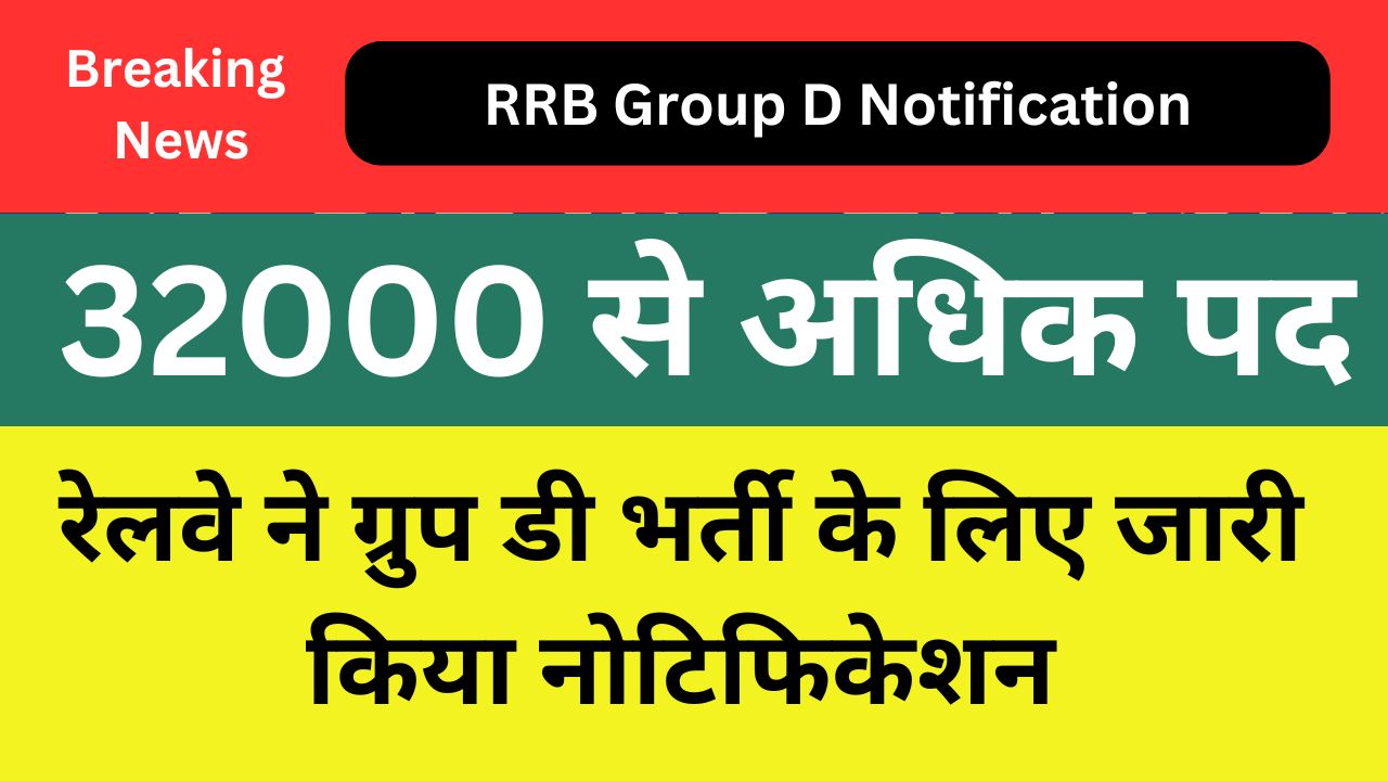 RRB Group D Notification PDF 2025